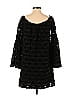 VOOM by Joy Han Tweed Black Cocktail Dress Size S - photo 2