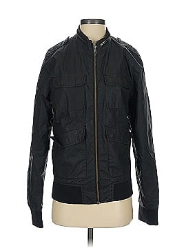 MICHAEL Michael Kors 100% Leather Black Leather Jacket Size M