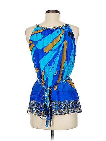 Hale Bob Sleeveless Silk Top (view 2)