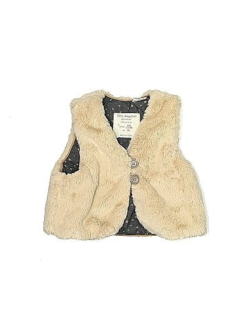 Zara Baby Faux Fur Vest (view 1)