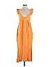 Magaschoni 100% Organic Cotton Orange Casual Dress Size S - photo 1