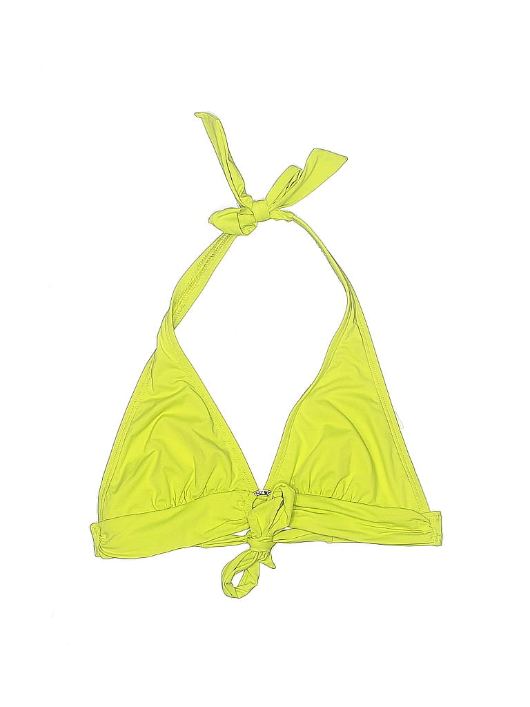 Pre-owned Michael Michael Kors Swimsuit Top Green Swimwear