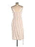 Everly Stripes Tan Casual Dress Size L - photo 2