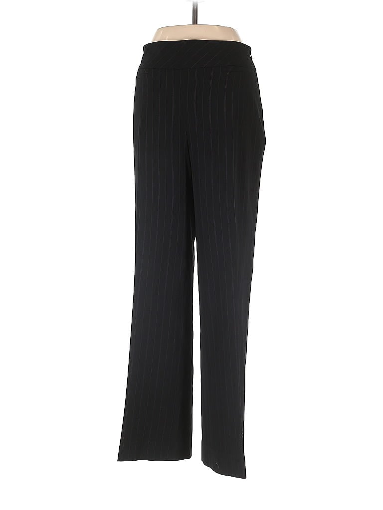 Georgiou Studio 100% Other Chevron-herringbone Black Dress Pants Size 8 - photo 1