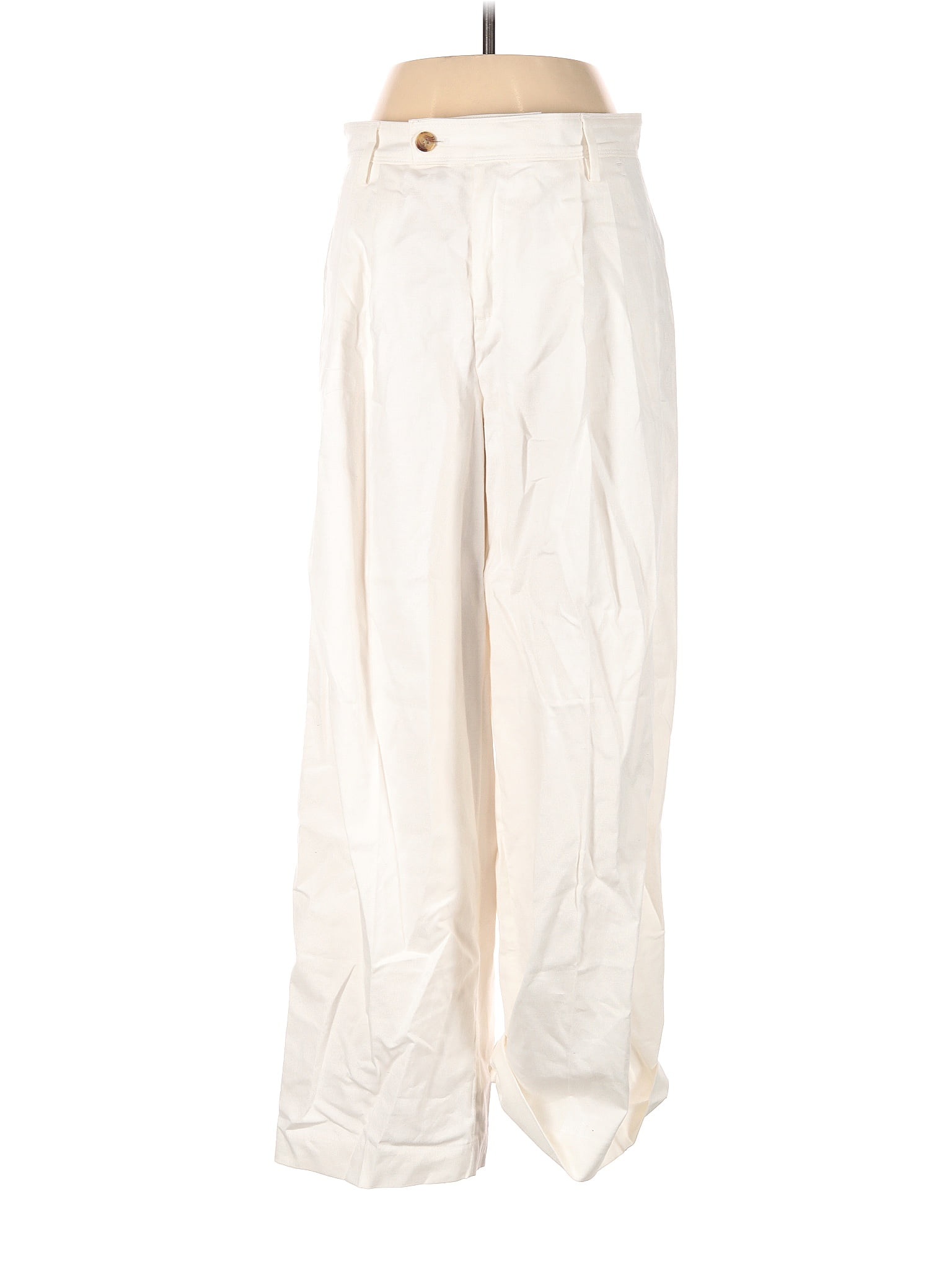 Banana Republic Factory Store Ivory Linen Pants Size 0 (Petite) 59