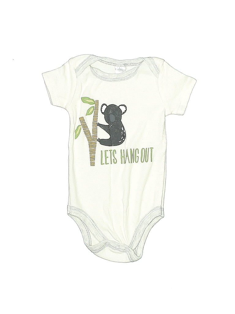 Pre-owned Baby Kiss Babies' Short Sleeve Onesie