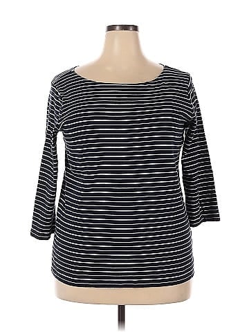 Jones New York Signature 3/4 Sleeve T-Shirt (view 1)