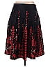 Mossimo 100% Polyester Black Casual Skirt Size 4 - photo 2
