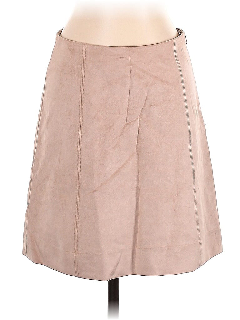 Pre-owned Babaton Formal Skirt In Brown
