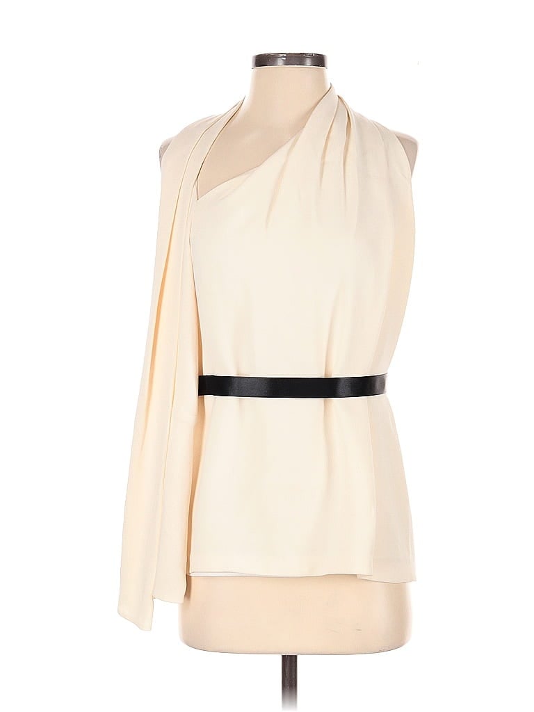 Alexander Wang Ivory Sleeveless Blouse Size 2 - photo 1