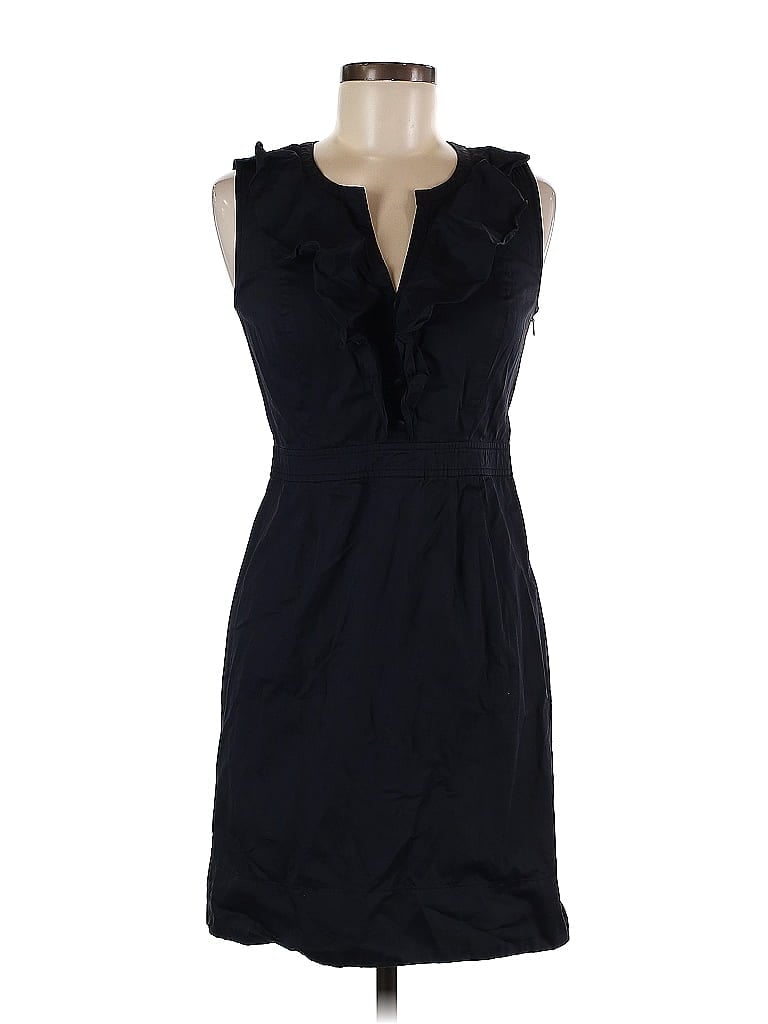 Pre-owned Ann Taylor Loft Cocktail Dress In Black