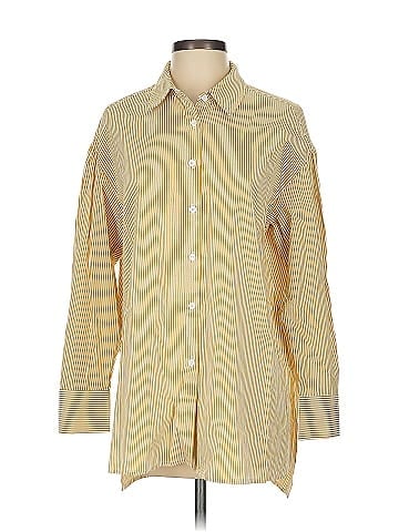 EXLURA 3/4 Sleeve Button-Down Shirt (view 1)