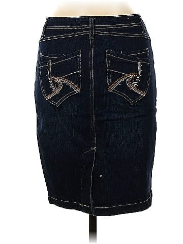 No Fuze Jeans Denim Skirt (view 2)
