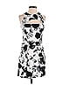 an original MILLY of New York Graphic Black Cocktail Dress Size 6 - photo 1