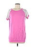 Egg 100% Spandex Pink Short Sleeve Top Size M - photo 1