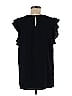 Banana Republic Factory Store 100% Polyester Black Sleeveless Blouse Size L - photo 2