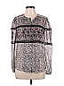 Veronica Beard 100% Silk Silver Long Sleeve Silk Top Size 2 - photo 1