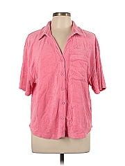 Gap Body Short Sleeve Button Down Shirt
