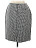 Michele Houndstooth Gray Casual Skirt Size 12 - photo 2