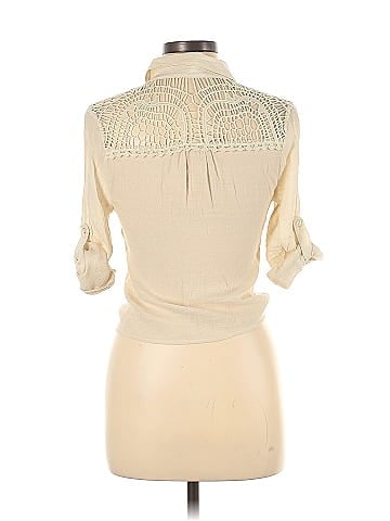 Edge Long Sleeve Blouse (view 2)