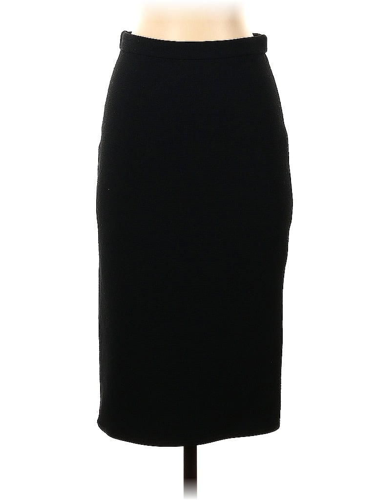 Pre-owned Theyskens' Theory Formal Skirt In Black