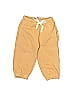 Orcas Lucille Solid Yellow Casual Pants 3-6 MO / 6 MO - photo 1