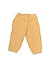 Orcas Lucille Solid Yellow Casual Pants 3-6 MO / 6 MO - photo 2