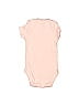 Carter's Solid Pink Short Sleeve Onesie Size Newborn - photo 2