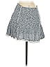 Harlyn Solid Gray Casual Skirt Size S - photo 2