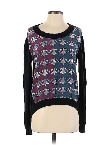 Rebecca Minkoff Silk Pullover Sweater (view 1)