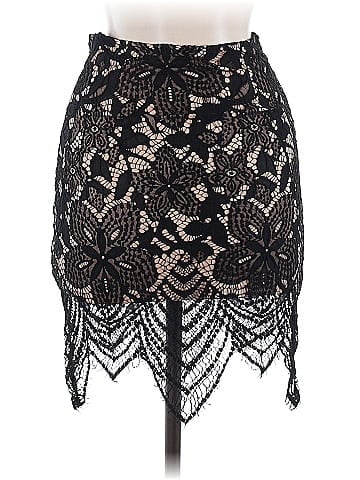 A. Peach Formal Skirt (view 2)