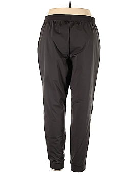 Skora Solid Black Casual Pants Size S