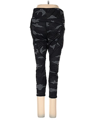 Athleta Camo Black Active Pants Size S - 69% off | ThredUp