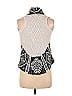 Max Studio 100% Cotton Gray Black Cardigan Size 7 - 8 - photo 2