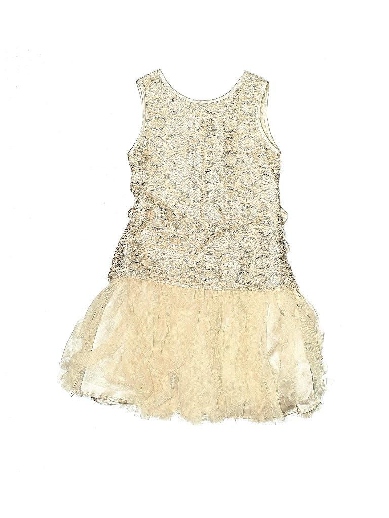 Biscotti Gold Dress Size 10 - photo 1