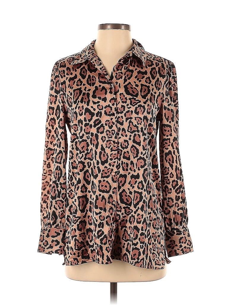 Pre-owned The Drop Long Sleeve Blouse