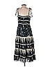 Christian Lacroix 100% Cotton Black Blue Casual Dress Size S - photo 2