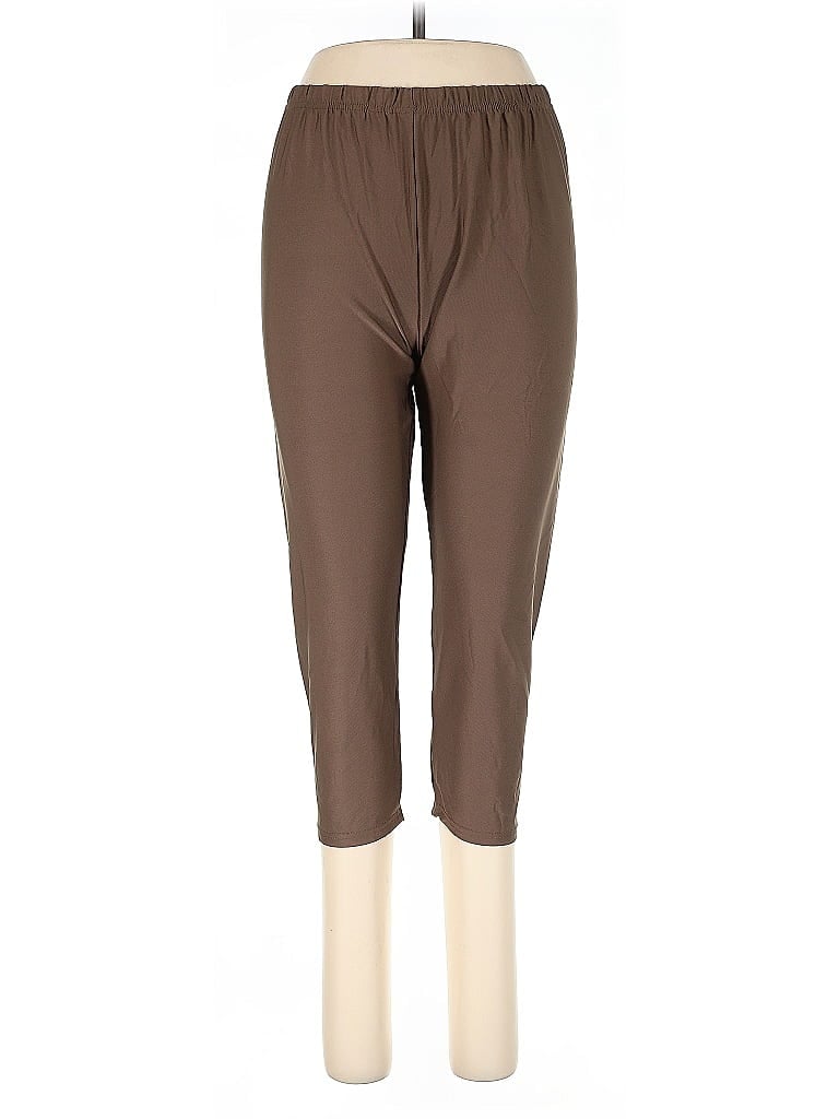 Pre-owned Lily By Firmiana Active Pants In Brown
