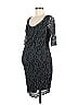 Seraphine Gray Cocktail Dress Size 4X - photo 1