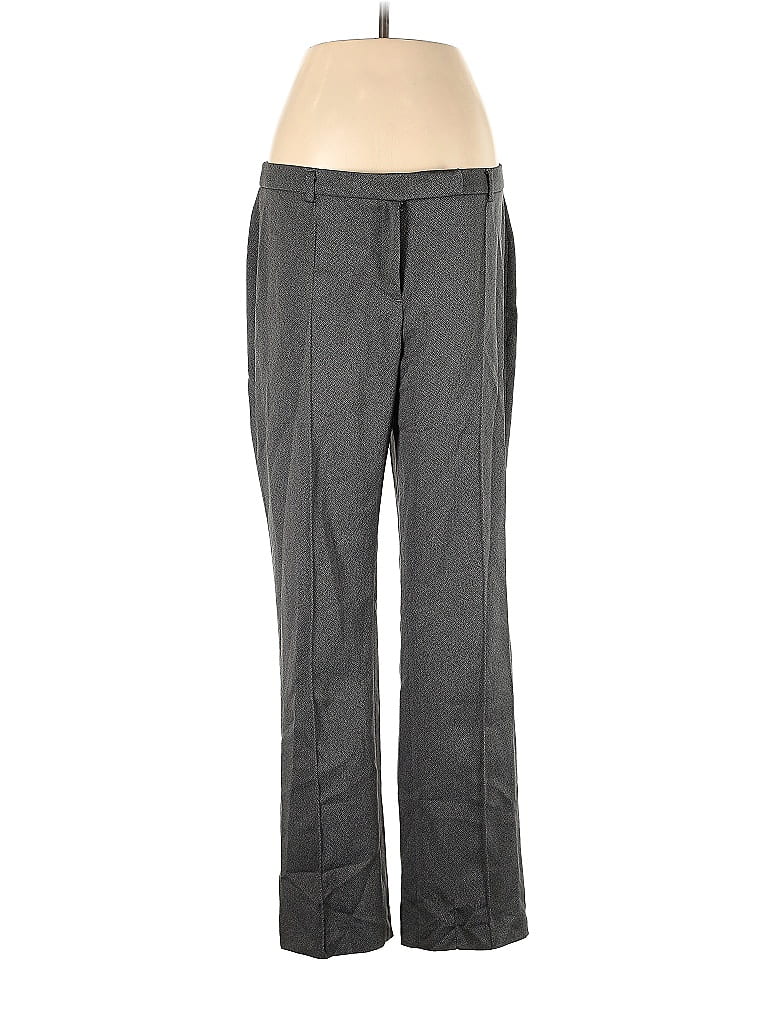 Judy's Group Inc 100% Polyester Tweed Gray Dress Pants Size 8 - photo 1