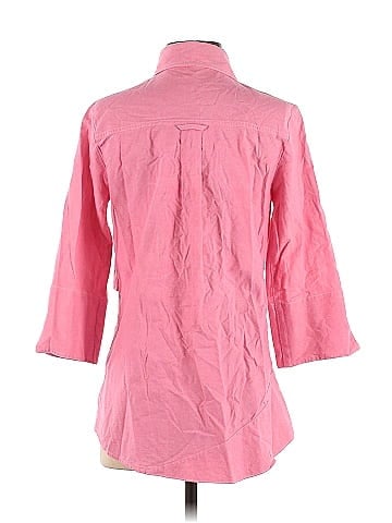 Evelyn & Arthur 3/4 Sleeve Button-Down Shirt (view 2)
