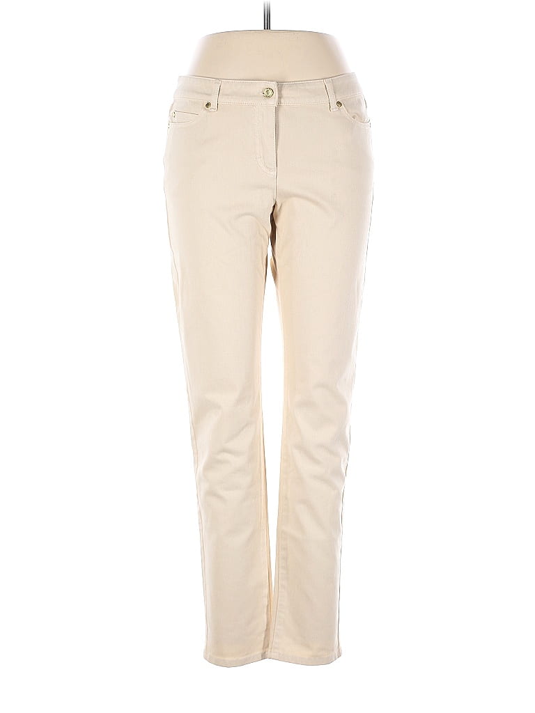 J. McLaughlin Ivory Jeans Size 12 77 off ThredUp