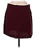Les Petites... Collection 100% Polyester Solid Burgundy Casual Skirt Size EU (FR) 40 / US 8 - photo 1