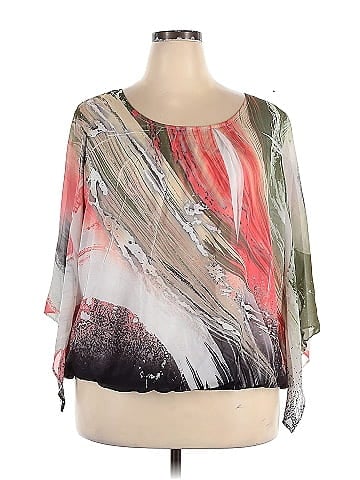 I.N. Studio 3/4 Sleeve Blouse (view 1)