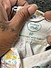 Baby Club 100% Cotton Yellow White Dress Size 70 - photo 3