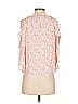 Parker Pink 3/4 Sleeve Silk Top Size XS - photo 2
