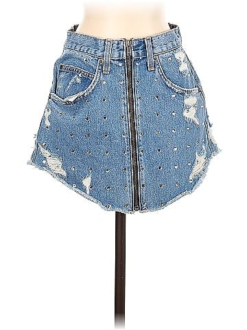 Carmar Denim Skirt (view 1)