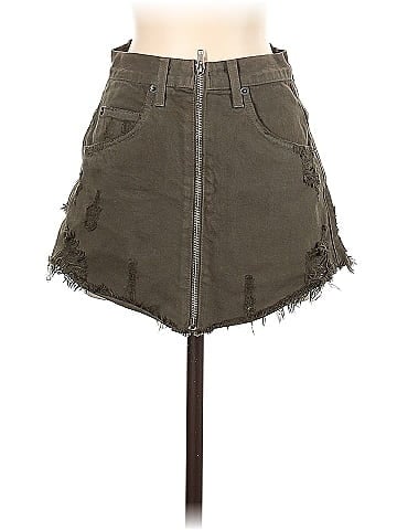 Carmar Denim Skirt (view 1)