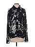 Rafael 100% Polyester Black Long Sleeve Blouse Size S (petite) - photo 1