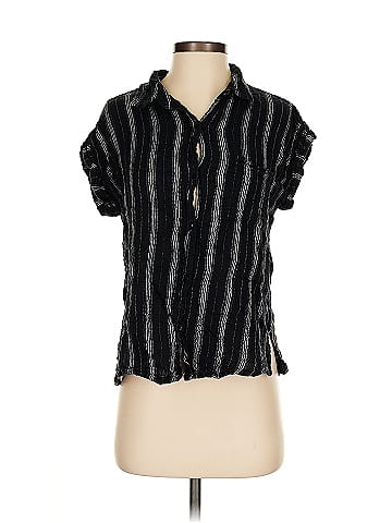 En Creme Short Sleeve Blouse (view 1)